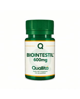 BIOINTESTIL 600mg - CÁPSULAS PEARL FARMÁCIA QUALLITÁ 