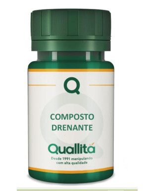 Composto drenante – 30 doses. Auxilia a circulação nas pernas cansadas.