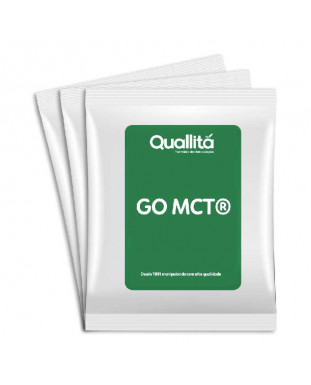 GO MCT® - 3g - Triglicerídeos de cadeia média para produção de energia à corpo e mente, fonte alternativa aos carboidratos 30 sachês